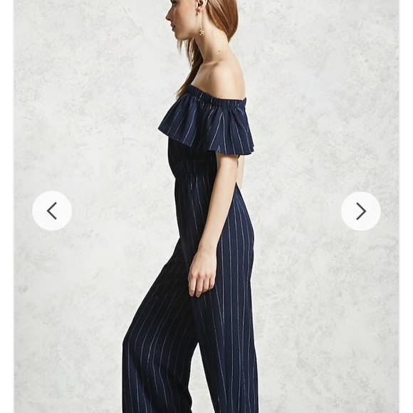 Forever 21 striped romper - Picture 3 of 4